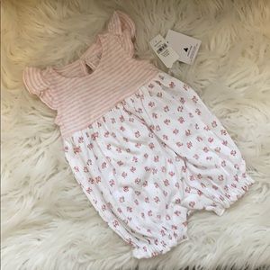 NWT Baby Gap 0-3 months baby girl summer romper